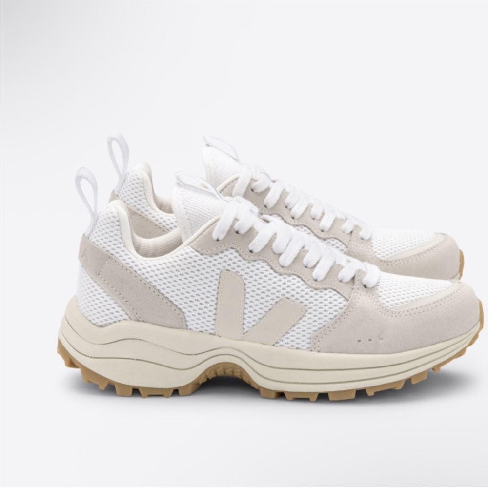 NIB vejas Venturi Alveo Mesh white Pierre natural